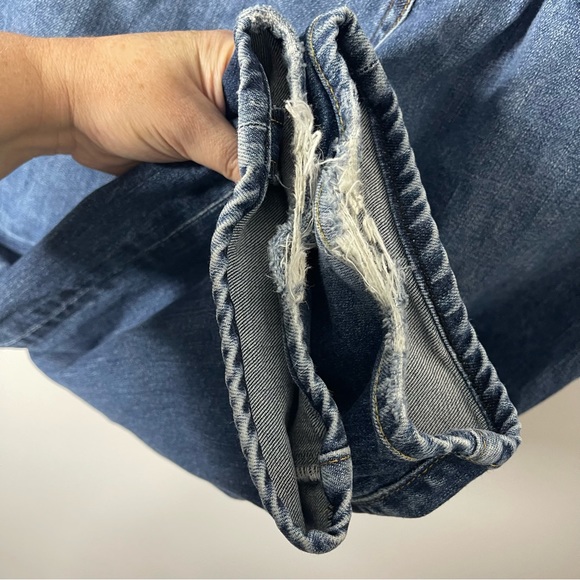 Adriano Goldschmied Jeans The Graduate Tailored Leg 38 29” Inseam Blue - Picture 7 of 9